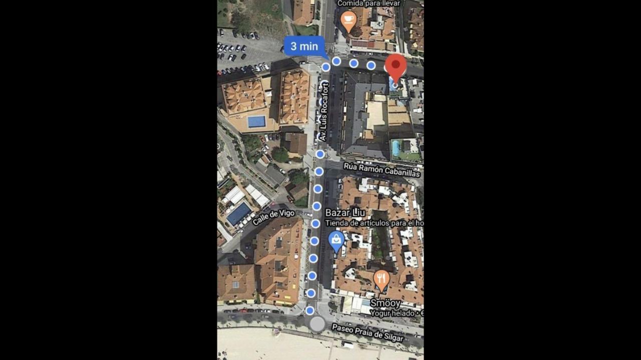 شقة Enjoy Sanxenxo,200M Playa, Balcon Vistas Cies, Piscina & Terraza Azotea,2 Plazas Garaje, 2 Banos, Muy Luminoso, Muy Tranquilo,Muy Equipado, Centrico المظهر الخارجي الصورة