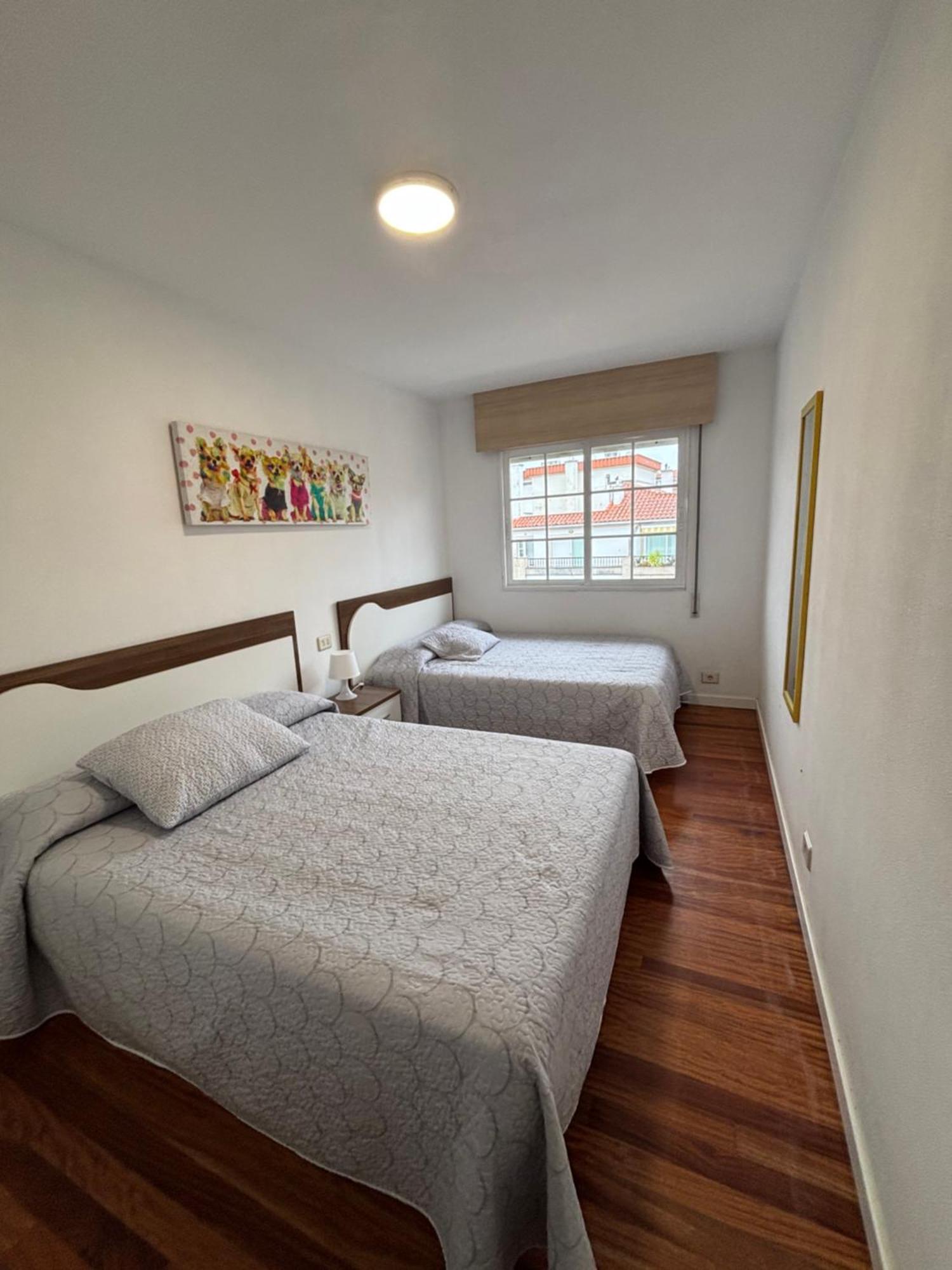 شقة Enjoy Sanxenxo,200M Playa, Balcon Vistas Cies, Piscina & Terraza Azotea,2 Plazas Garaje, 2 Banos, Muy Luminoso, Muy Tranquilo,Muy Equipado, Centrico المظهر الخارجي الصورة