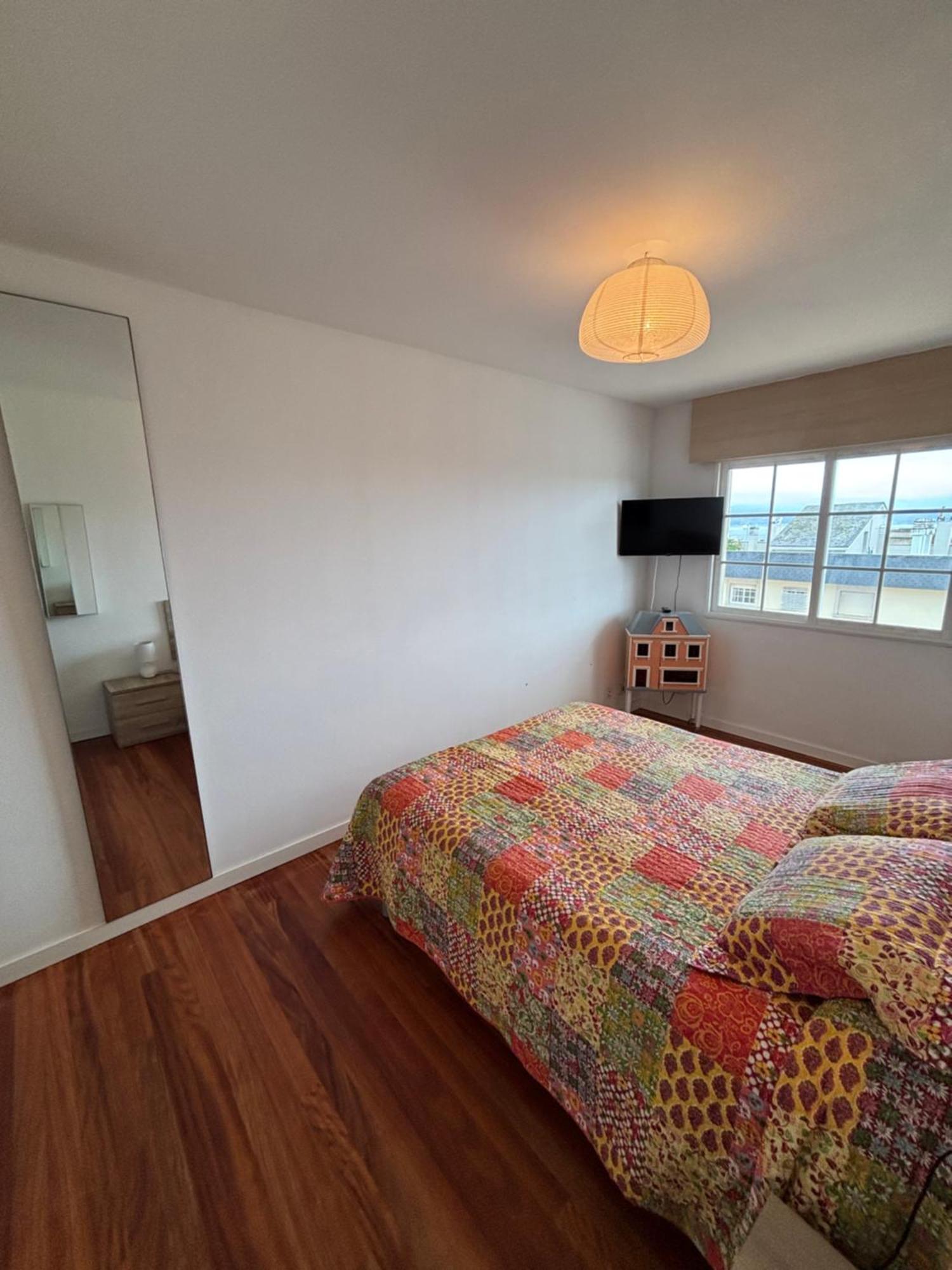 شقة Enjoy Sanxenxo,200M Playa, Balcon Vistas Cies, Piscina & Terraza Azotea,2 Plazas Garaje, 2 Banos, Muy Luminoso, Muy Tranquilo,Muy Equipado, Centrico المظهر الخارجي الصورة